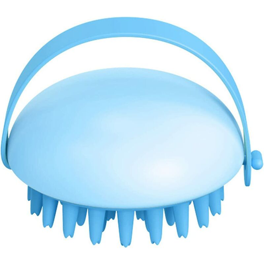 Dog Cat Bath Brush Pet Grooming Soothing Massage Brush Pet Bath Brush Pet Shampoo Massage Comb, Blue Two Pack