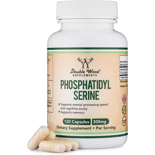 PhosphatidylSerine 300mg Per Serving | Made in The USA | 120 Capsules (Phosphatidyl Serine Complex)