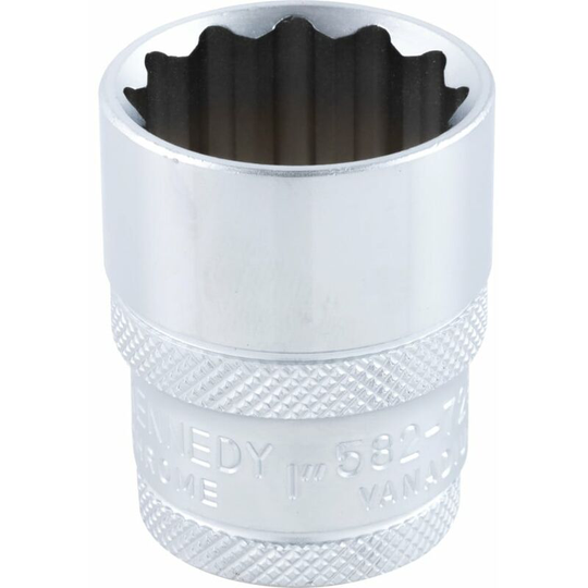 1' a/f Socket 1/2' Square Drive - Kennedy-pro