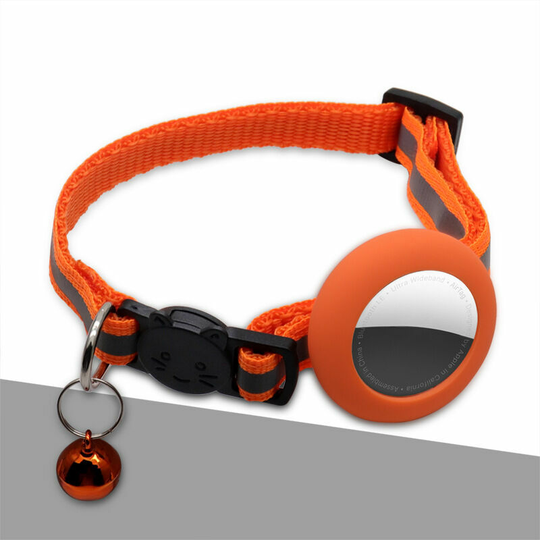 Small Dogs 1 Piece Pet Collar OrangeCat Collar for Cats Kittens