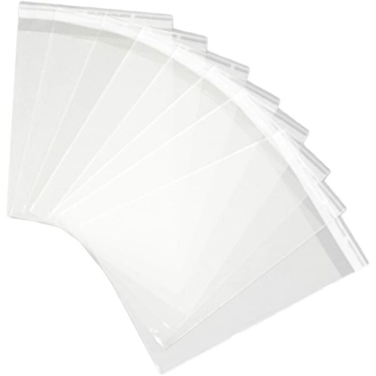 100pcs 12x16inch 30x40CM Clear Cellophane Bags Sealing Treat Bags opp Plastic Bag