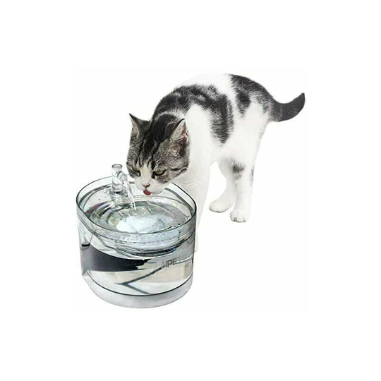 Echoo - Automatic Water Fountain for Cat Dog, Filter Pet Water Dispenser, 1.6L Electric and Ultra Quiet WF030