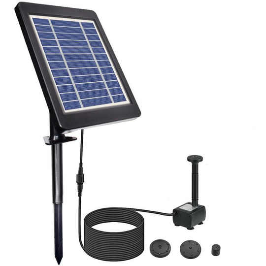 Benobby Kids - 3.5W Solar Fountain Pump, usb Fountain Pond Different Water Types, Floating Fountain Pump Solar Pond for Outdoor, Garden, Pond,