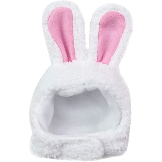 Pet Hat Cute Pet Hat,Ferrets Small Animals Hamster Rabbit Kitten Hat Pet Supplies with Rabbit Ears for Everyday Decoration Christmas Halloween