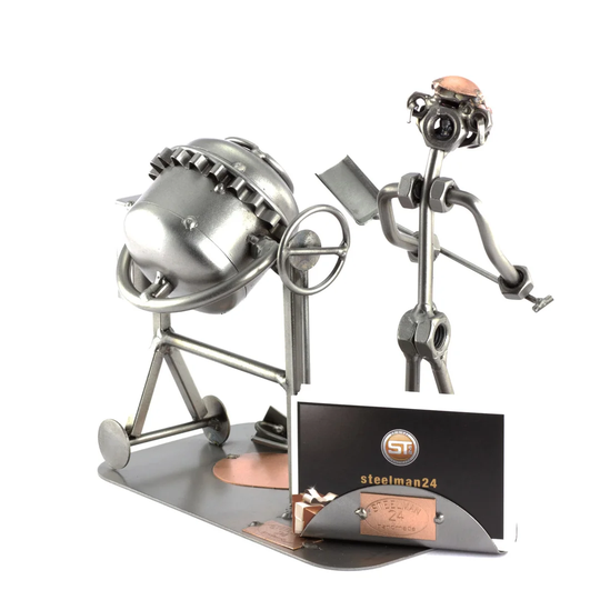 Häuslebauer Screw Man Place Card Holder