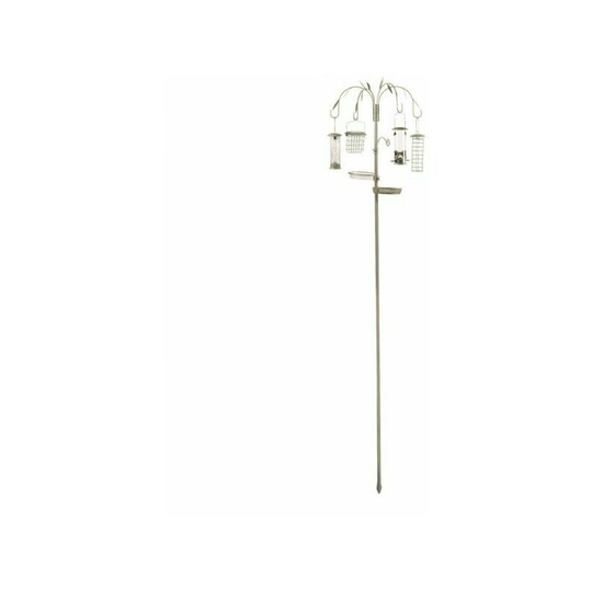Complete Wild Willow Bird Feeder Feeding Station - Feeders included