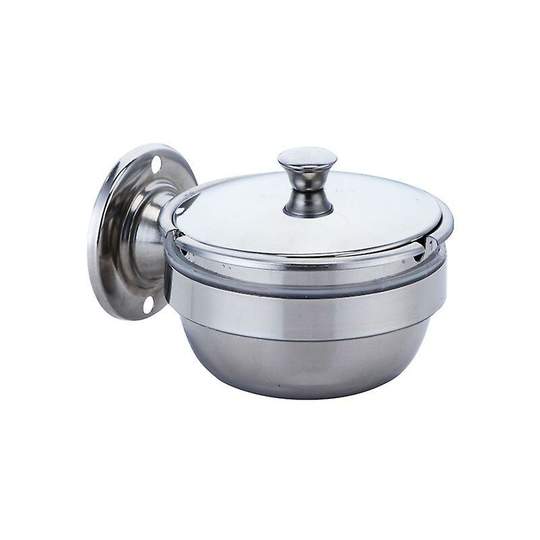 Outdoor Wall Mounted Ashtray Stainless Steel Safety Ashtray For Catering Home Windproof Ashtray And Stand Ashtray