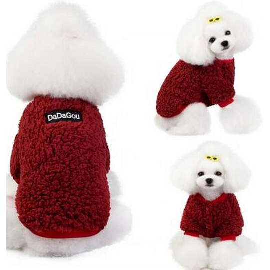 Pet Clothes Dog Coat Dog Sweater The Soft, Comfortable, Warm And Cold-Resistant Dog Sweater