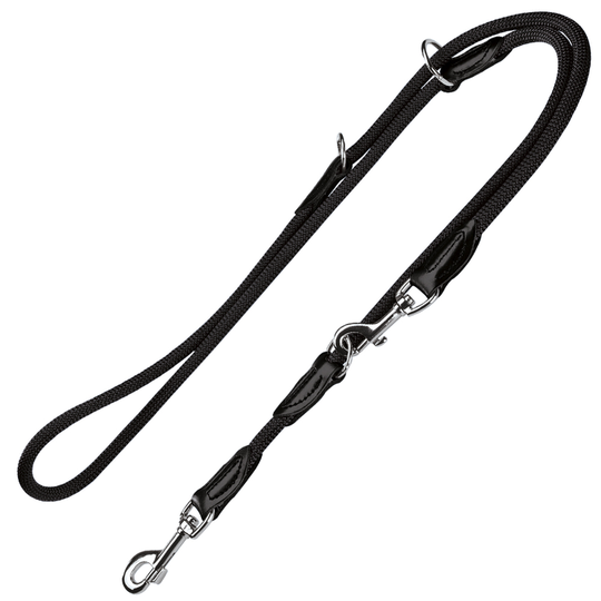 HUNTER Freestyle Adjustable Lead - Black - 200cm