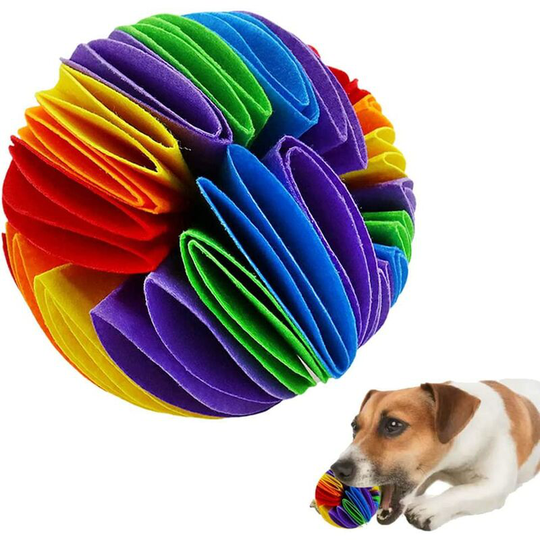 Dog Snuff Ball, Snuff Ball, Dog Snuff Ball, Slow Feeding Toy Snuff Ball for Dog Training and Stress Relief