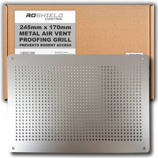 (170mm x 245mm) Roshield Metal Air Vent Rodent Proofing Grill
