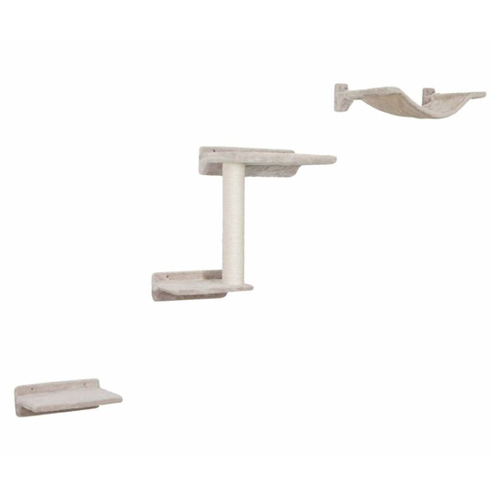 Cat Climbing Wall Zugspitze Wood Beige Kerbl Beige