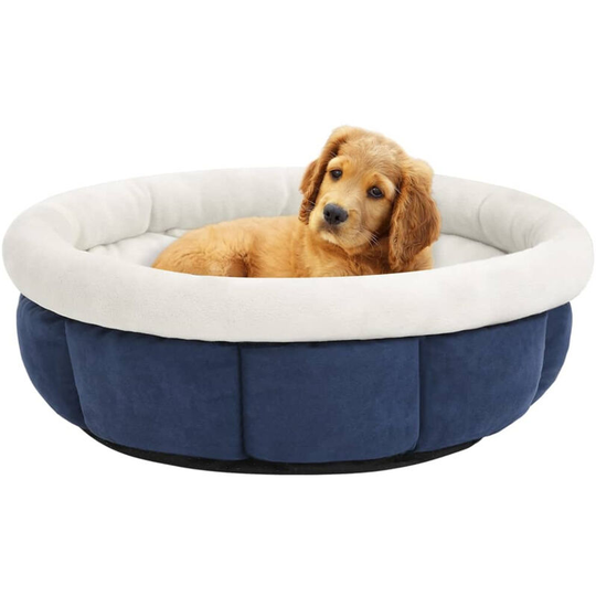 Dog Bed 59x59x24 cm Blue