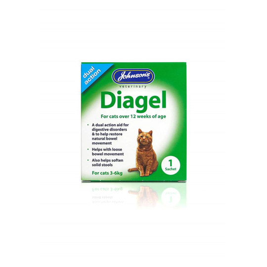 Johnson's Diagel Granules Digestive Aid for Cats 1 Sachet