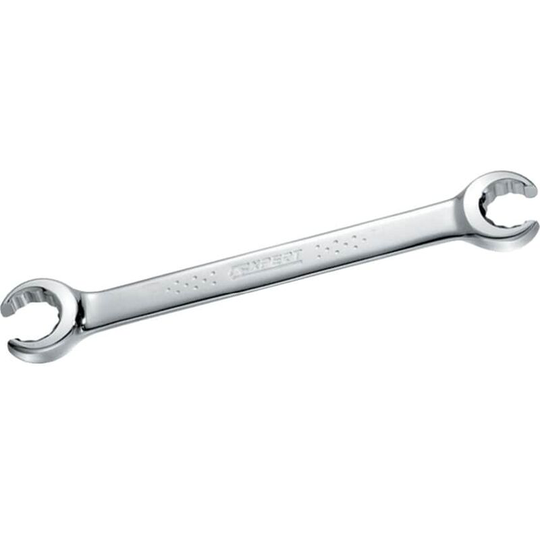 Metric Flare Nut Spanner, Chrome Vanadium Steel, 17mm x 19mm - Expert By Facom