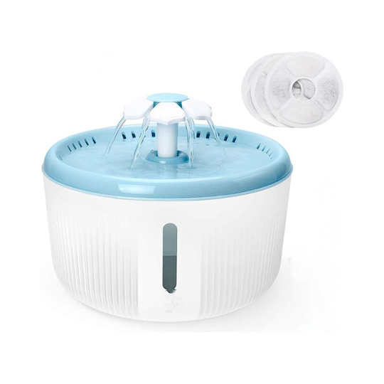 Thsinde - Water Fountain for, Water Dispenser for with Viewing Window, Super Silent and Automatic, Including 1 Activated Carbon Filter (2 liters)