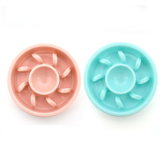 Non-slip dog bowl, non-slip bowl for cats and dogs, non-slip bowl for small dogs, interactive pet bowl, relieve digestion