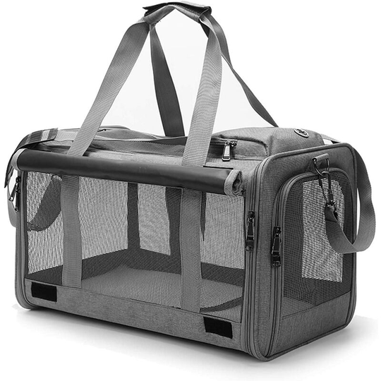 Cat Dog Carrier Bag Removable Washable Foldable Breathable Shoulder Bag for Cat Kitten Small Dog Rabbit Pet