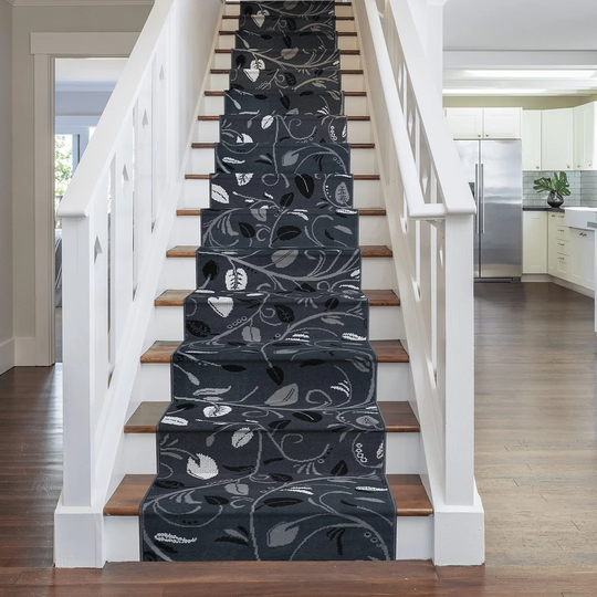 Altamirano Tufted Grey Stair Runner