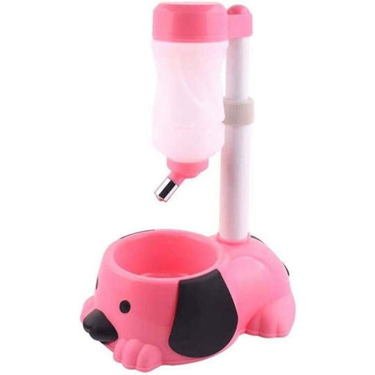 Water Dispenser Cat Bowl Drinking Water Bottle Dispenser Feeder Fountain