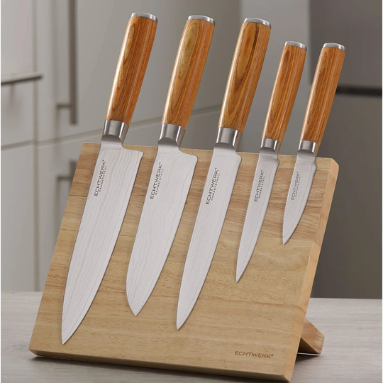 Good Size N° 1 6 Piece Assorted Knife Set with Storage