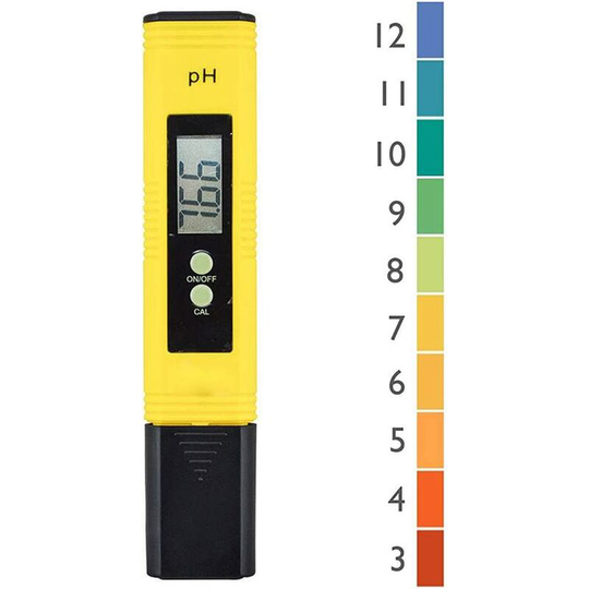 Tinor - Professional Ph Tester, Auto Calibration Function and 0.00-14.00 Measuring Range for Water Portable Aquarium Hydroponics Swimming Pool