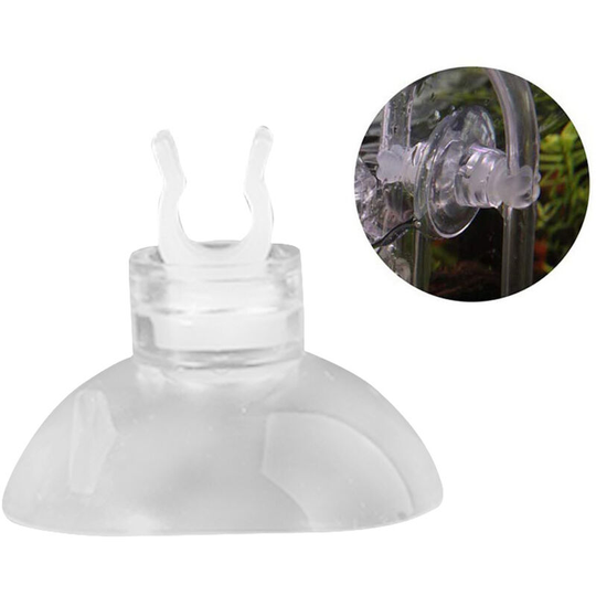 Aquarium Sucker Suction Cup for 5mm Air Line Pipe Tube Wire Holder Splitter Pump for Fish Tank