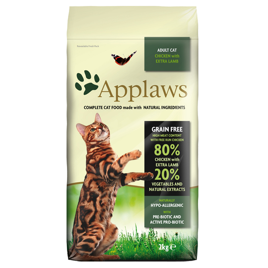 Applaws Chicken & Lamb Cat Food - 2kg