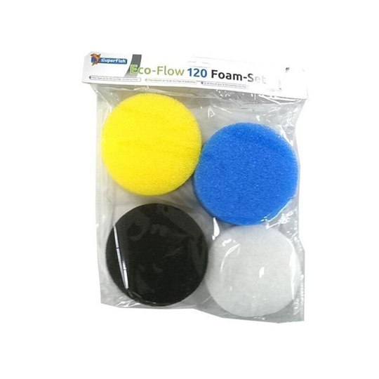 Superfish - Replacement Eco Flow 120 Media Foam set