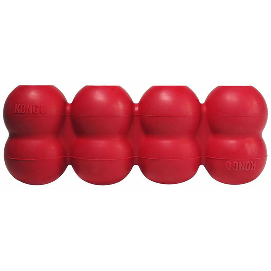 Goodie Ribbon Dog Chew Toy (20cm) (Red) - Red - Kong