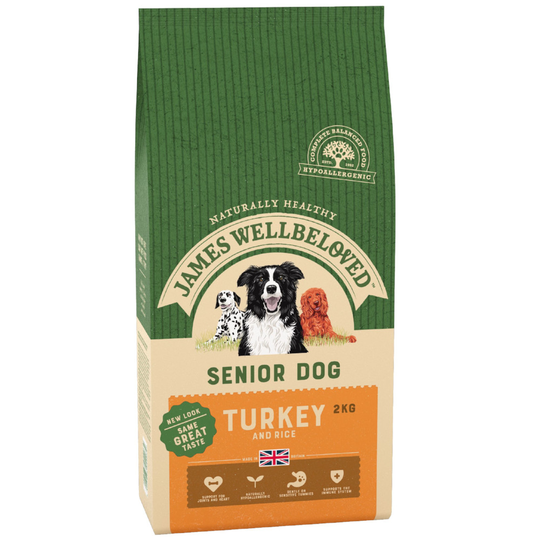 James Wellbeloved Senior - Turkey & Rice - 2kg