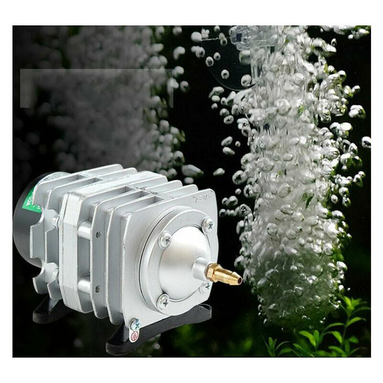 Bearsu - Aquarium air pump Electromagnetic air pump aquarium air compressor 25W aquarium air pump