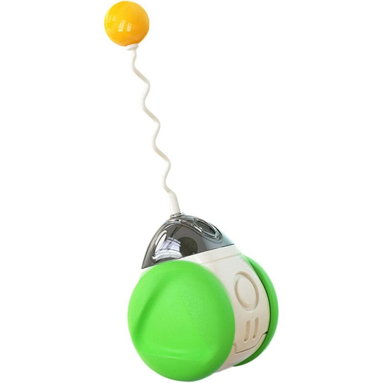 Cat Balls Toy for Indoor Cats, Interactive Cat Tumbler Toy with Catnip Ball, Automatic Squeaky Cat Toys, Funny Electric Kitten Teaser Toys, Cat