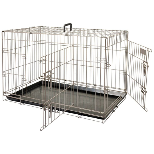 Pet Crate Ebo Metallic Brown 92x56x64 cm 517582 Flamingo Brown