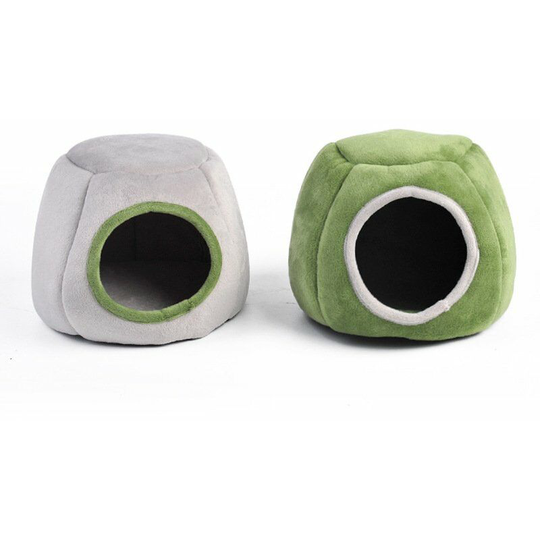 Perle Rare - 2 Pack Guinea Pig Beds for Small Animals, Hideout, Washable Guinea Pig Cage Accessories for Guinea Pig Chinchilla Hamster Hedgehog