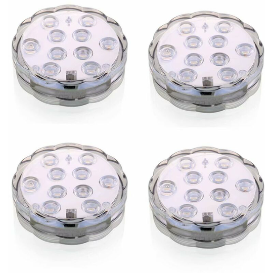 4 Remote Control Lights Aquarium led Diving Lights for Aquarium