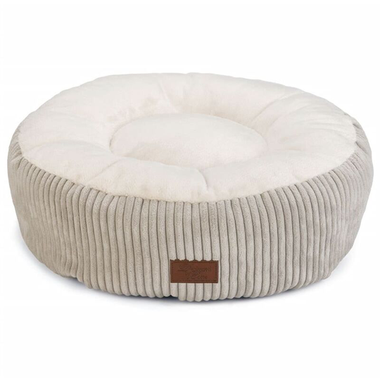 Cat Bed Ribbed Light Grey 50x17 cm Designed By Lotte Grey