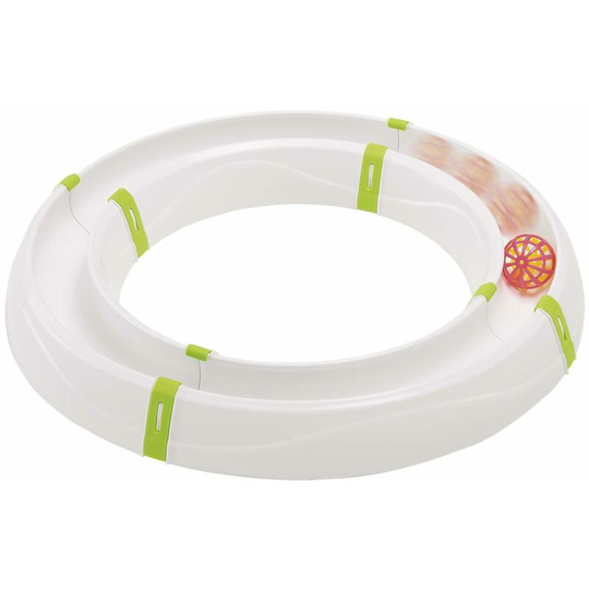 Circuit Modular Cat Toy Magic Circle with Shape of Route White Ferplast - White