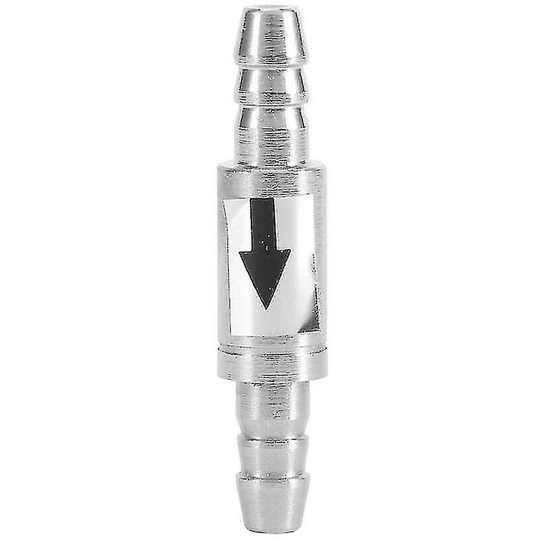 Deckon - Stainless Steel Anti-corrosion Durable Check Valve For Aquarium Co2 System Aquarium (1 Piece)