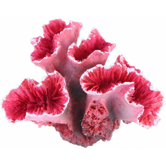 Artificial Simulation Coral Aquarium Underwater Plants Fish Tank Decor (Red)