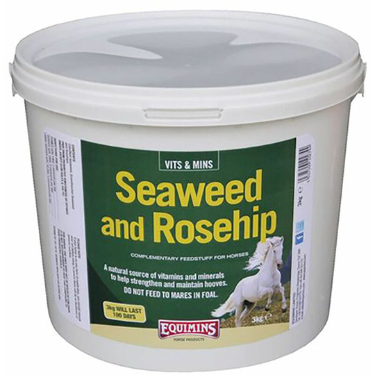 Seaweed & Rosehip - 3 Kg Tub - 274 - Equimins
