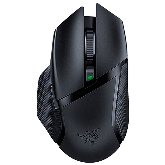 Basilisk x HyperSpeed Wireless Mouse HyperSpeed Wireless+BT Dual-mode Gaming Mouse 16000DPI 6 Programmable Buttons - Black & White - Razer