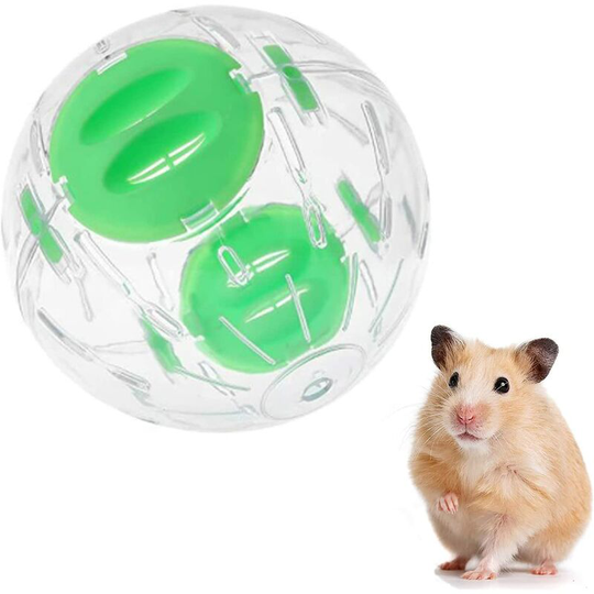 Bearsu - Hamster Ball,Exercise Ball Plastic Gerbil Toy Hamster Exercise Ball For Small Animal Transparent Pet Travel Ball Very Suitable For Gerbils