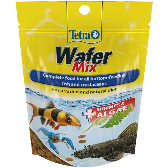 Fish Food Variety Wafers, Complete Fish Food for All Bottom-Feeding Fish and Crustaceans, 68 g - Tetra