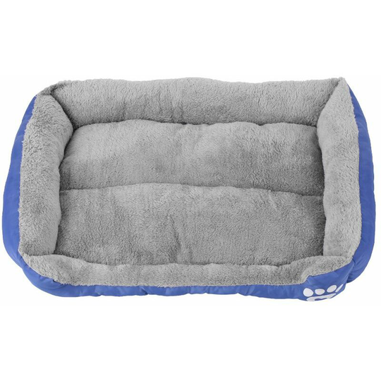 Dog Bed Soft Pet Sofa Cats Pad Non Slip Bottom Self Warming Breathable Bedding for 30in Dog Cage House Floor Size m