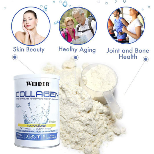Weider Collagen Peptide Powder, Hyaluronic Acid 300g (30days Supply)