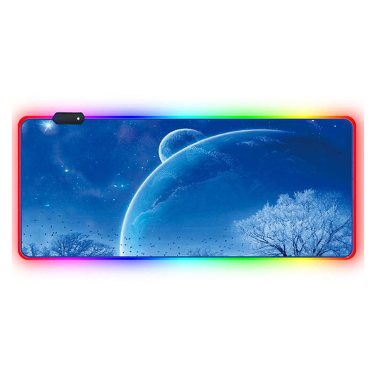 Gaming Mouse Pad rgb 900x400x4 mm xxl Large Gaming Mouse Pad Waterproof Non-Slip Games Mouse Pad for Computer Desk Gamer Blue