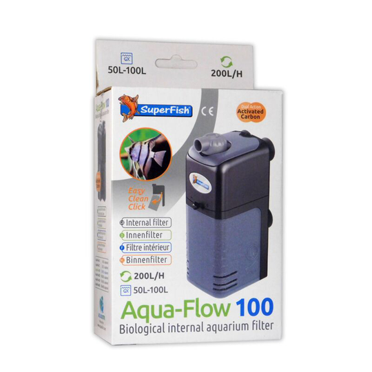Superfish - Aqua-Flow 100 Aquarium Internal Filter