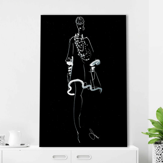 Dani by Jodi - Wrapped Canvas Painting Print