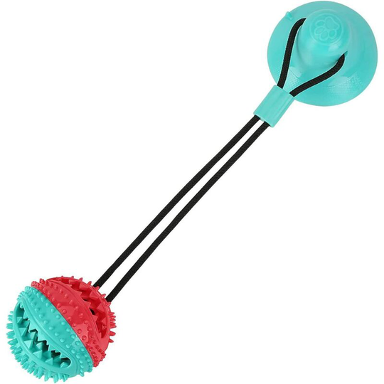 Litzee - Suction cup for dogs - Dog toy - Teeth cleaning device for dogs and cats - Dog toy with suction cup - Dog toy with suction cup - For